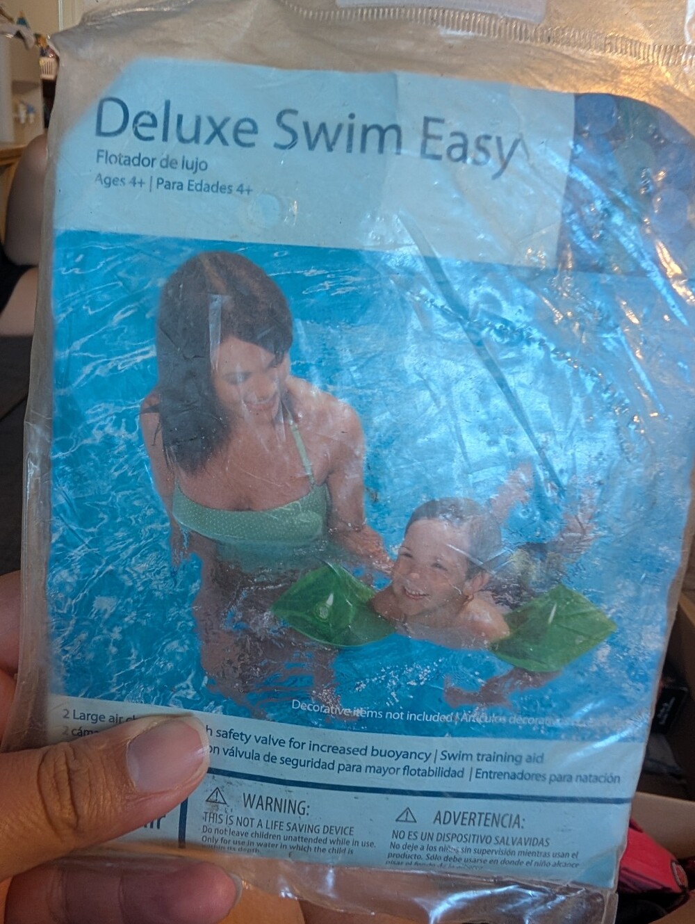 Kid's Inflatable Arm Floaties!